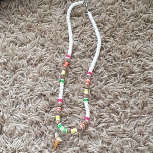 Mini puka she’ll shark tooth necklace